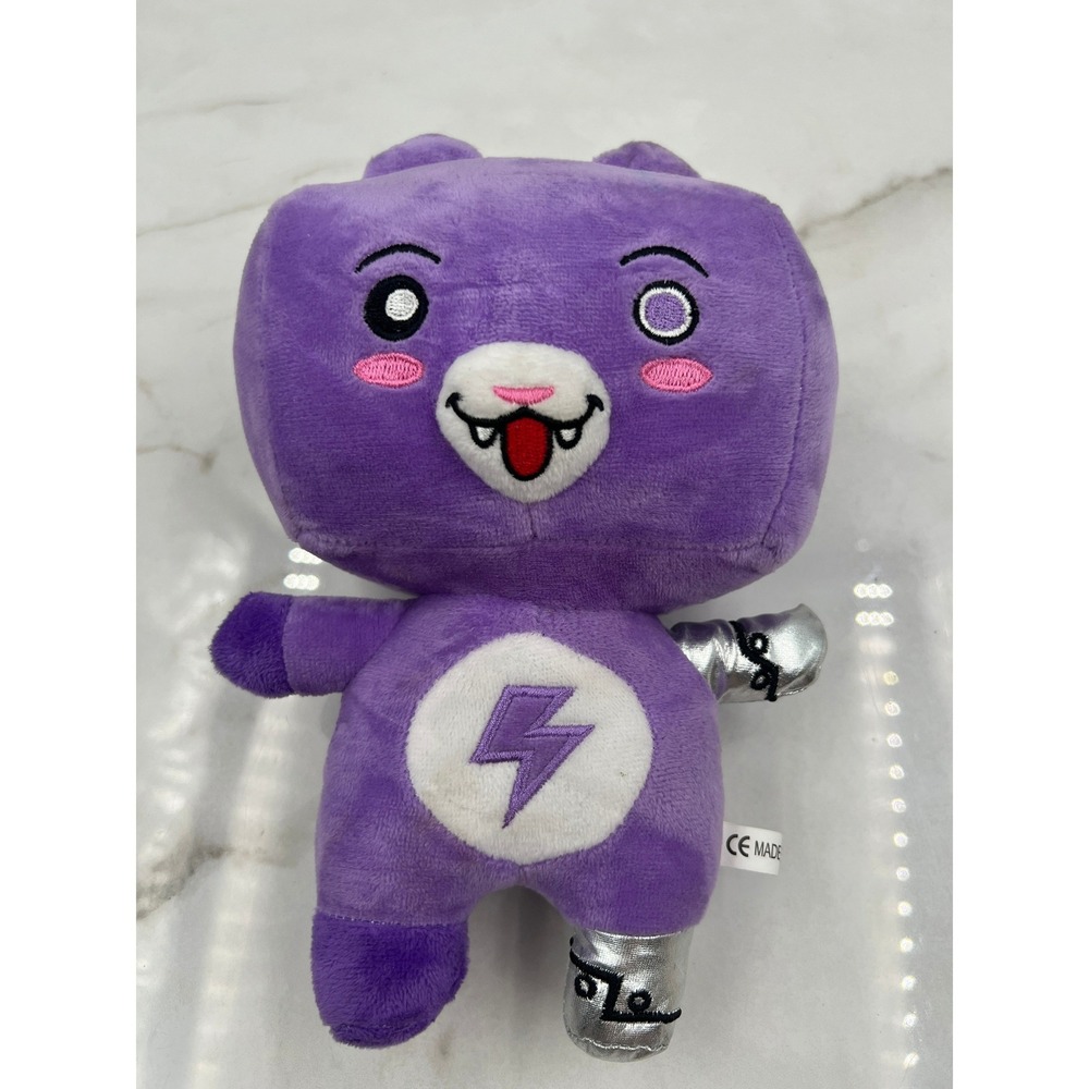 LankyBox Foxy Plush Purple Lightning Bolt Robot Arm Leg Stuffed Toy 8 Inch